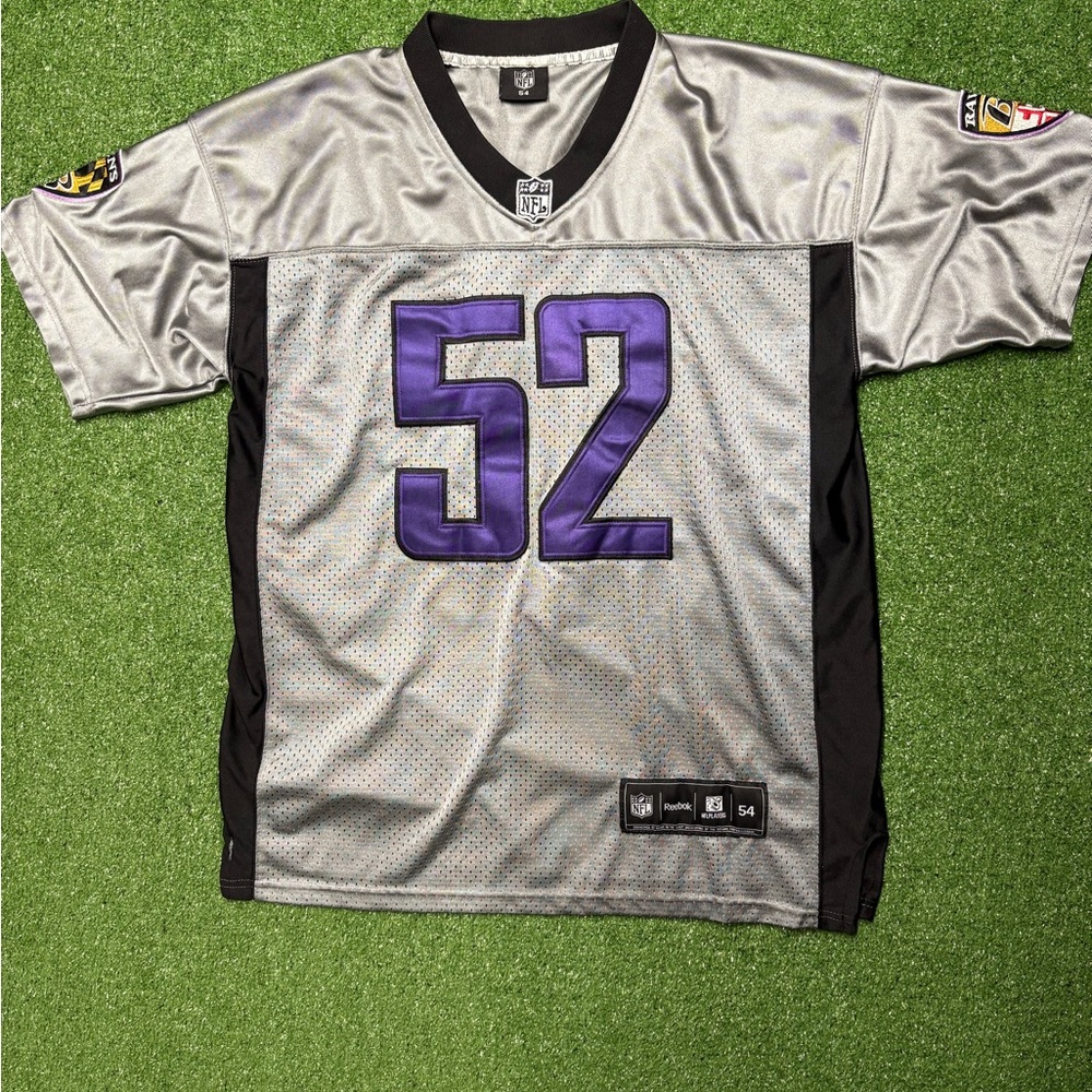 Men's Authentic Reebok 2013 Ray Lewis NFL Jersey